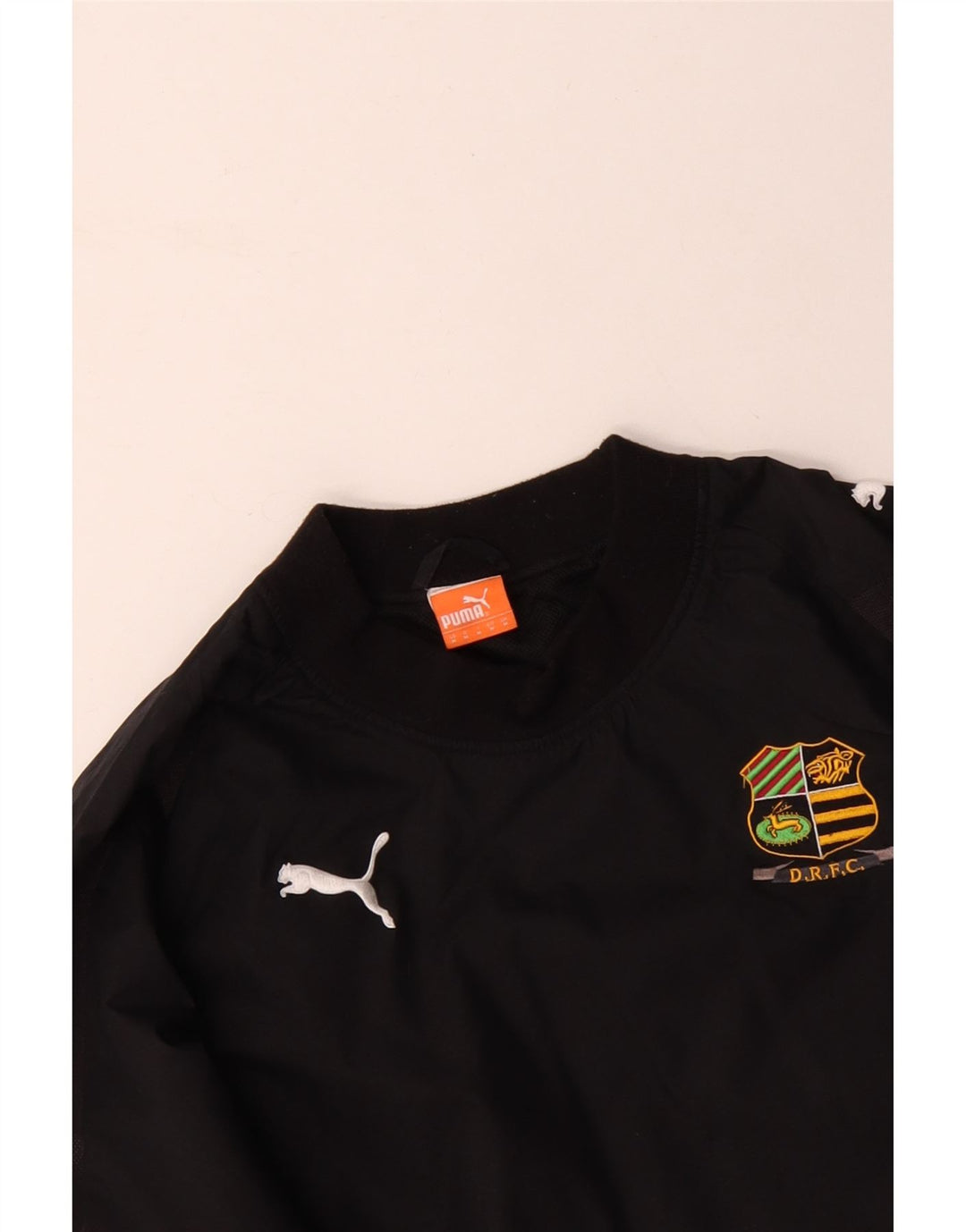 PUMA Herre grafisk top Langærmet medium sort polyester