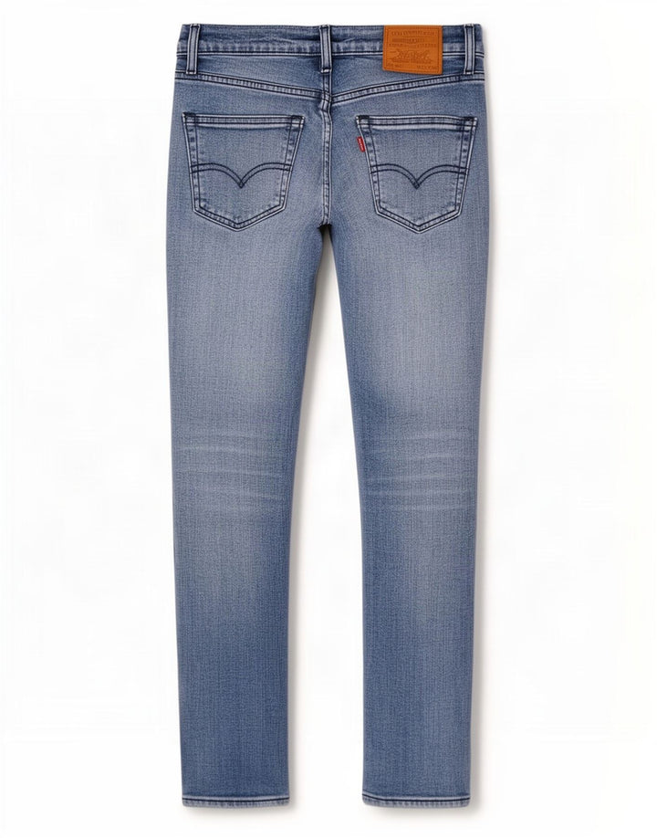 Levi's Herre 511 Slim Jeans W27 L30 Blå Bomuld