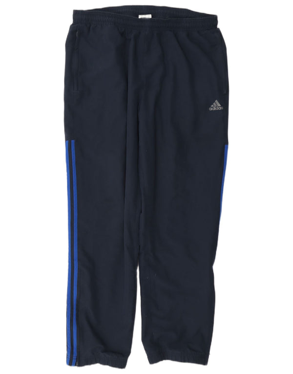 Adidas Herre træningsdragt Bukser Joggers Large Navy Blue Polyester