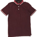 JACK & JONES Poloshirt til mænd Medium Bourgogne bomuld