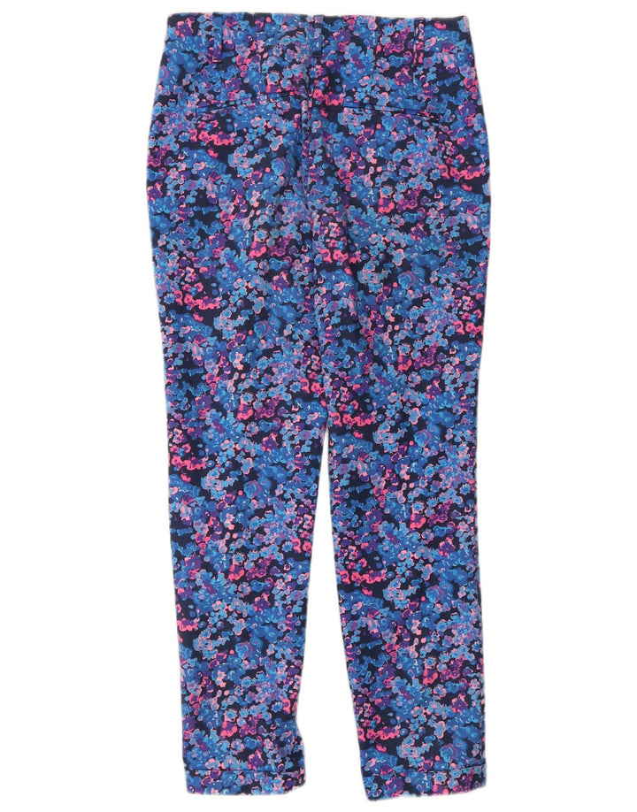 BODEN Slim Chino-bukser til kvinder UK 12 Medium W30 L28 Flerfarvet blomster
