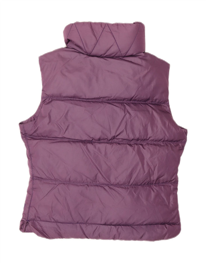 MURPHY & NYE Polstret Gilet til kvinder UK 14 Medium Purple Nylon