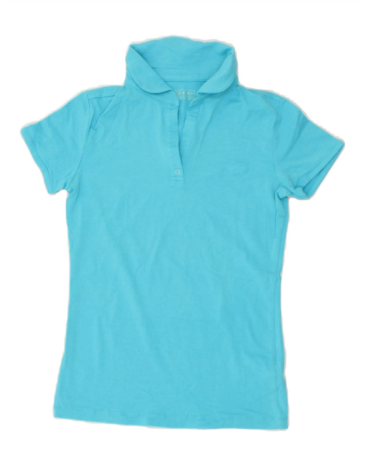 LOTTO Womens Polo Shirt UK 10 Small Blue Cotton Vintage Lotto and Second-Hand Lotto from Messina Hembry 