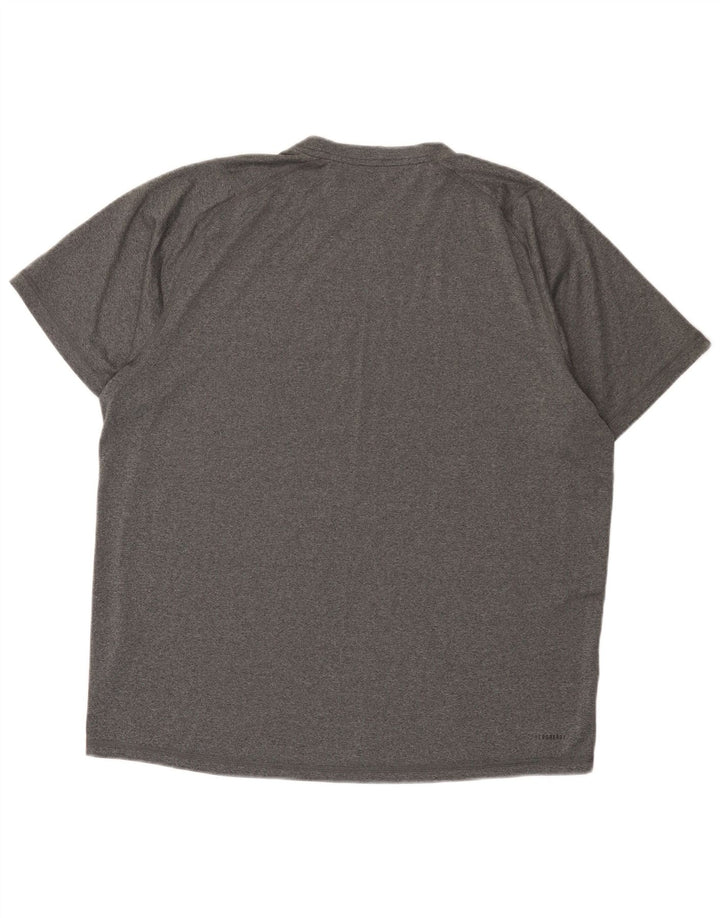 Adidas Herre Aeroready T-Shirt Top XL Grå Polyester