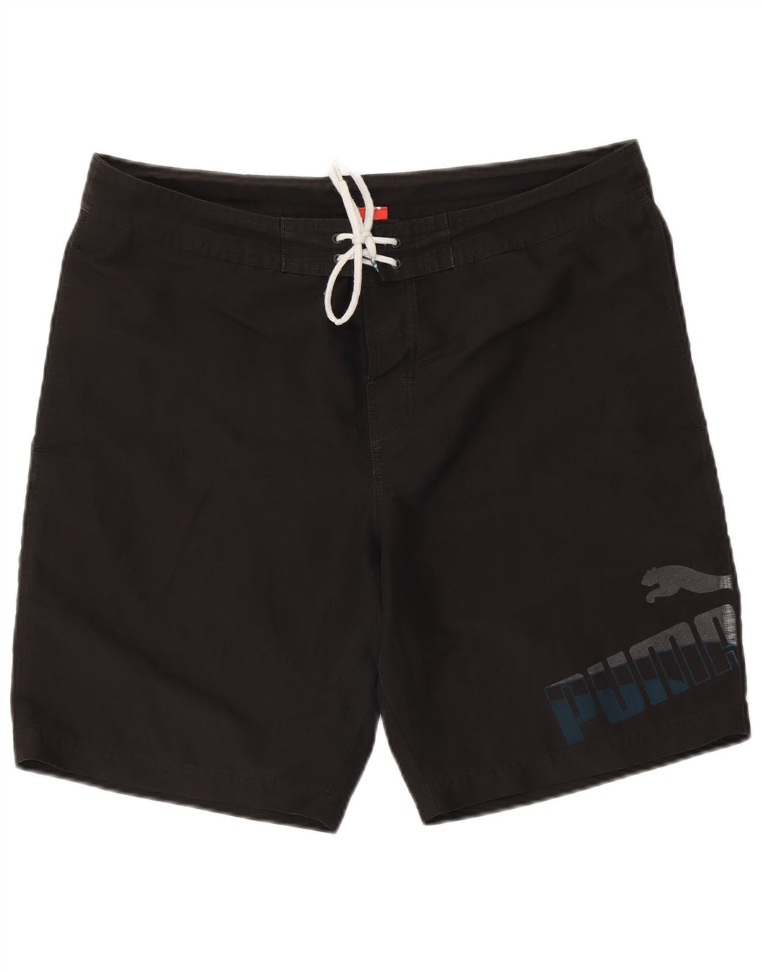 Puma Herre grafiske badeshorts Large Sort