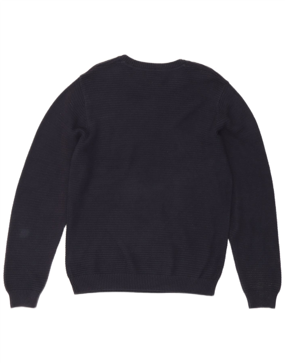 Marks & Spencer Herre sweater med rund hals, medium marineblå bomuld