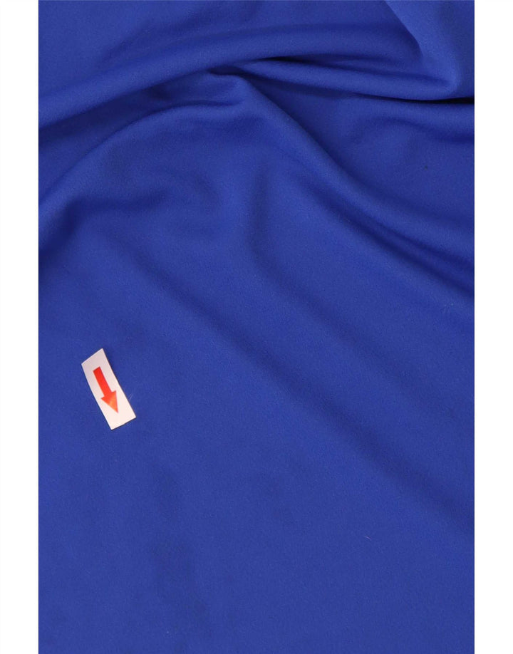 Adidas Herre Climalite T-Shirt Top 2XL Blå Colourblock Polyester
