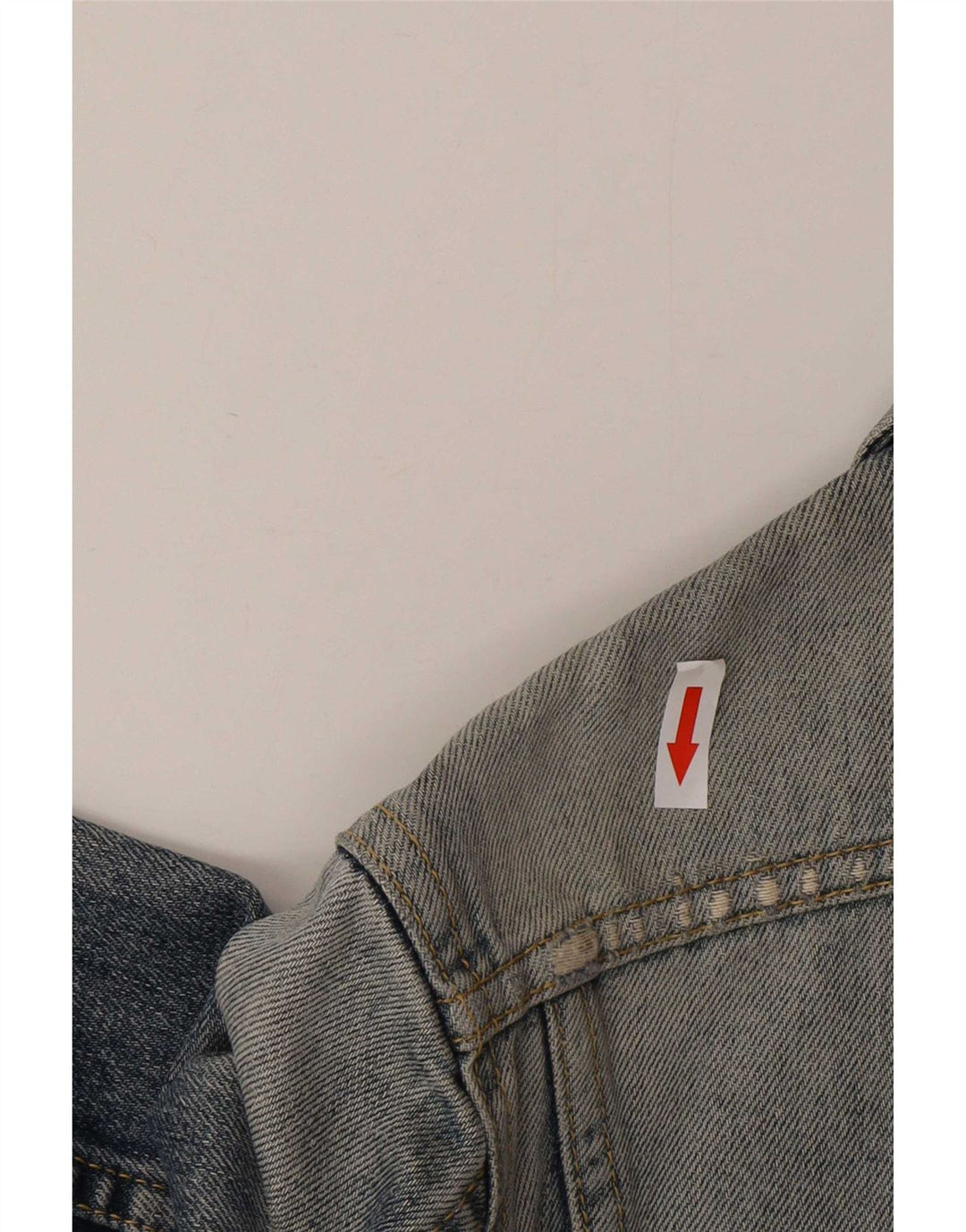 Lee Dame Rider Denim Jacket UK 12 Medium Blue Cotton