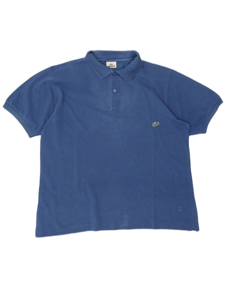 Lacoste herre poloskjorte str. 6 XL Blå bomuld
