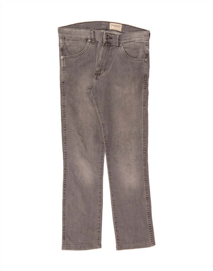 WRANGLER Womens Vegas Slim Jeans W31 L29 Grey Cotton Vintage Wrangler and Second-Hand Wrangler from Messina Hembry 