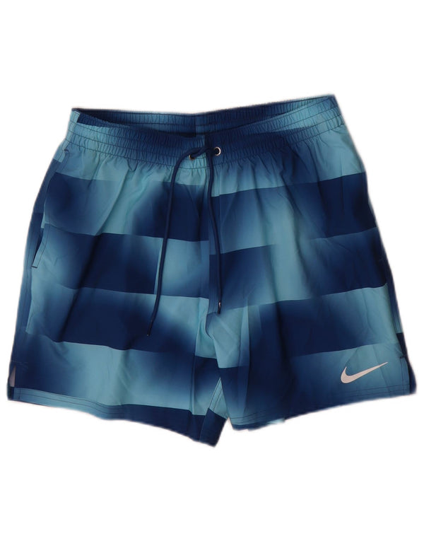 Nike Herre sportsshorts Medium Blue Geometric