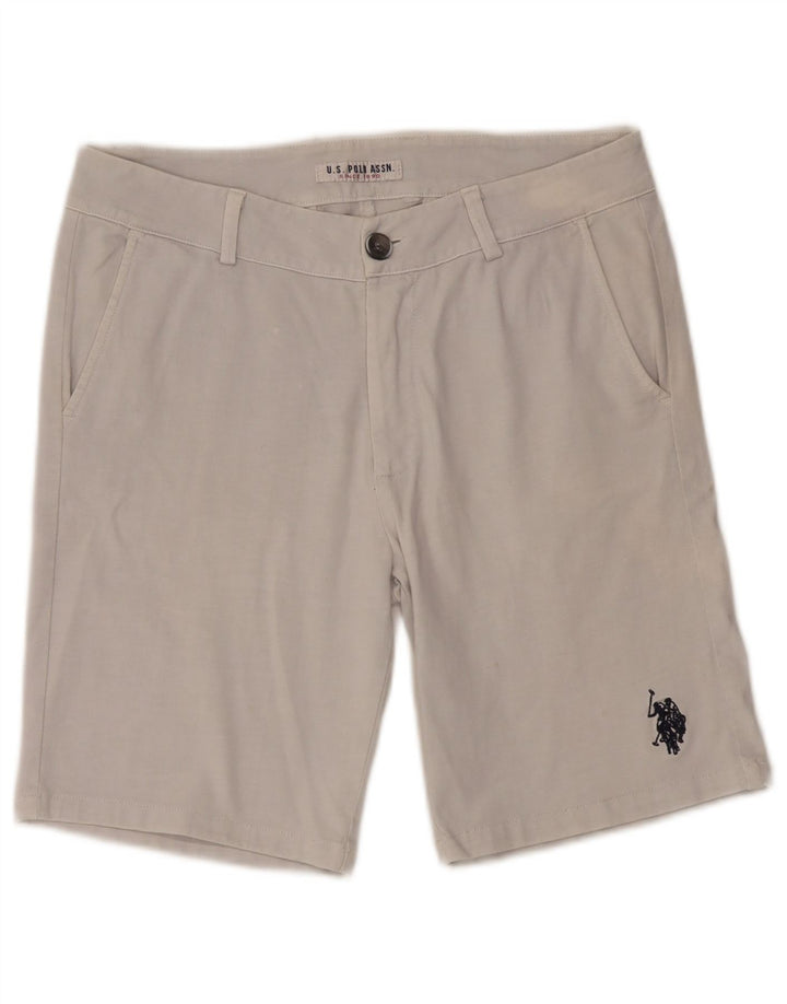 U.S. POLO ASSN. Herre Chino Shorts W32 Medium White Bomuld