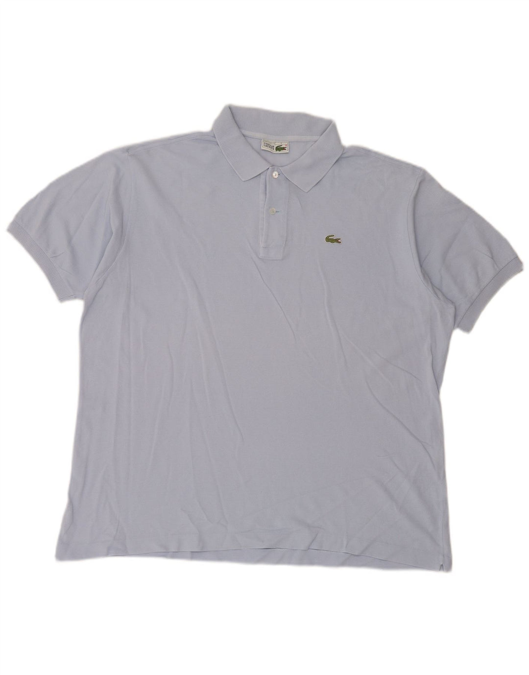 Lacoste Herre Polo Shirt Str. 7 2XL Blå Bomuld