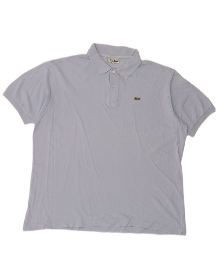 Lacoste Herre Polo Shirt Str. 7 2XL Blå Bomuld