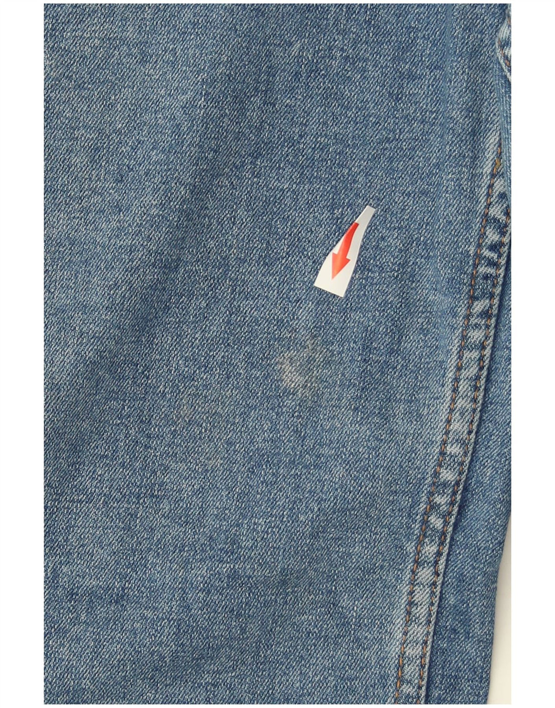 Zara Dame Jeans med brede ben EU 40 Medium W30 L29 Blå