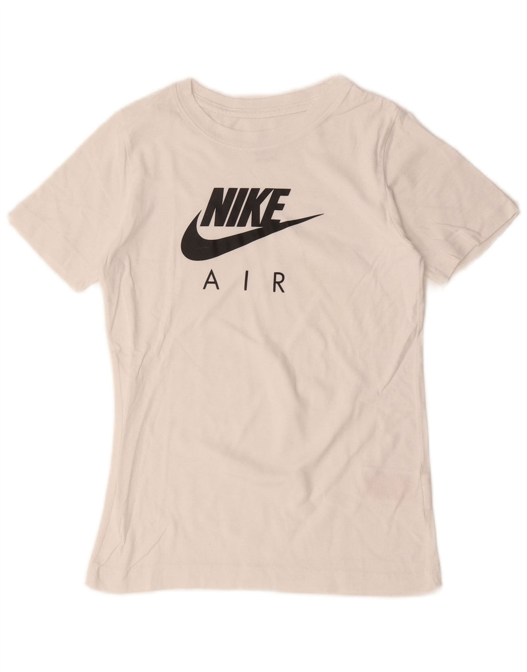 NIKE Grafisk T-shirt til drenge Top 10-11 år Medium hvid bomuld