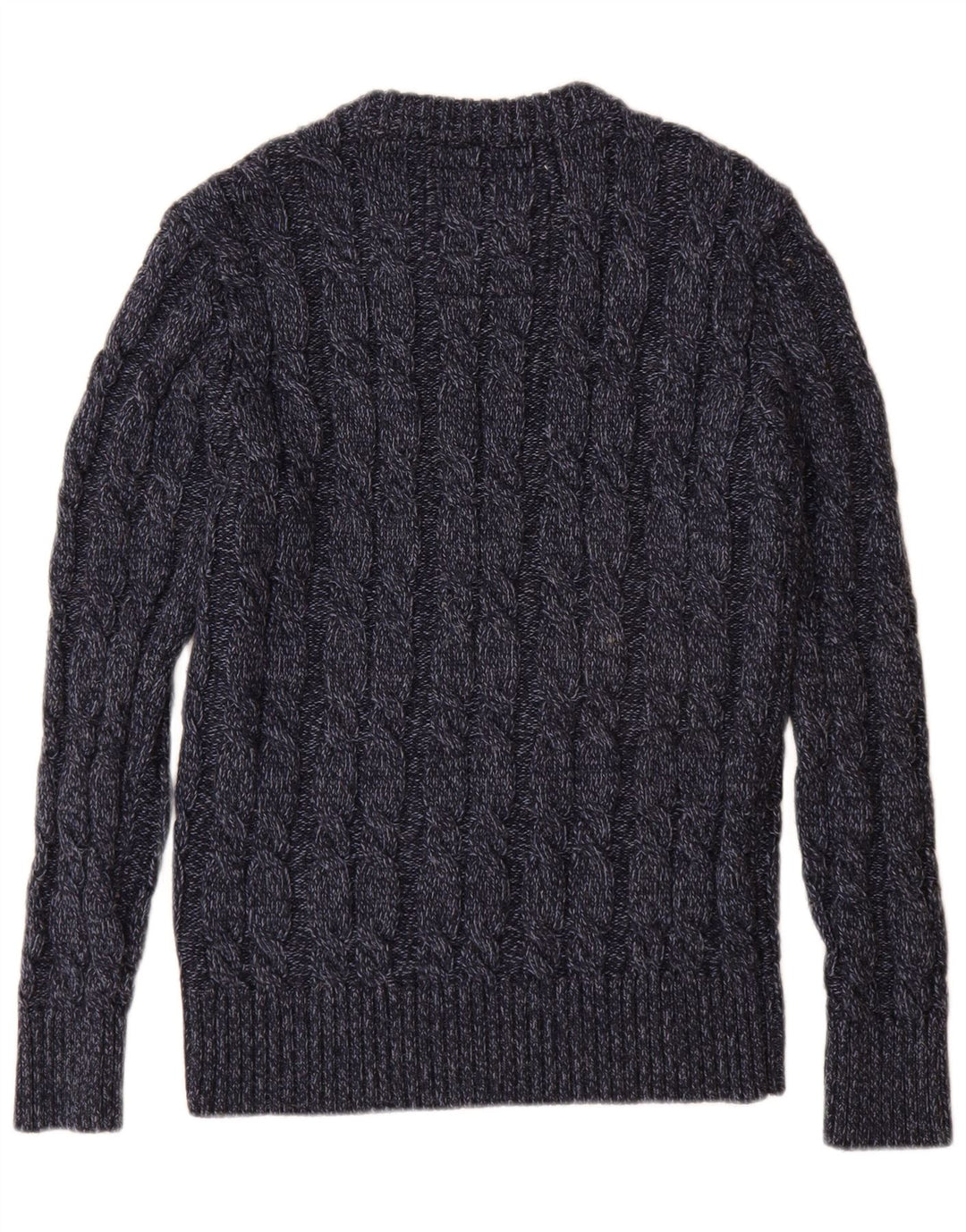 SUPERDRY Herre sweater med rund hals, medium marineblå akryl