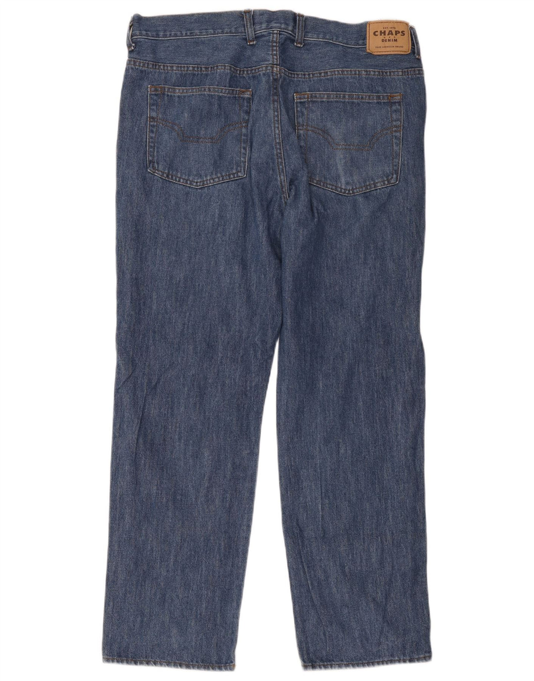 Chaps Straight Jeans til mænd W36 L30 blå bomuld