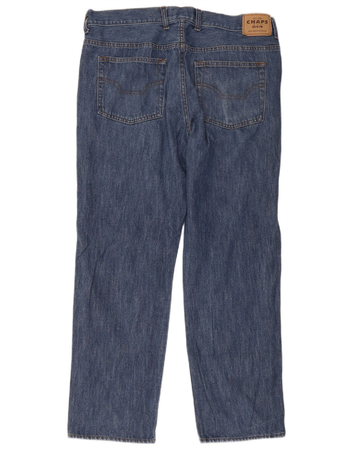 Chaps Straight Jeans til mænd W36 L30 blå bomuld