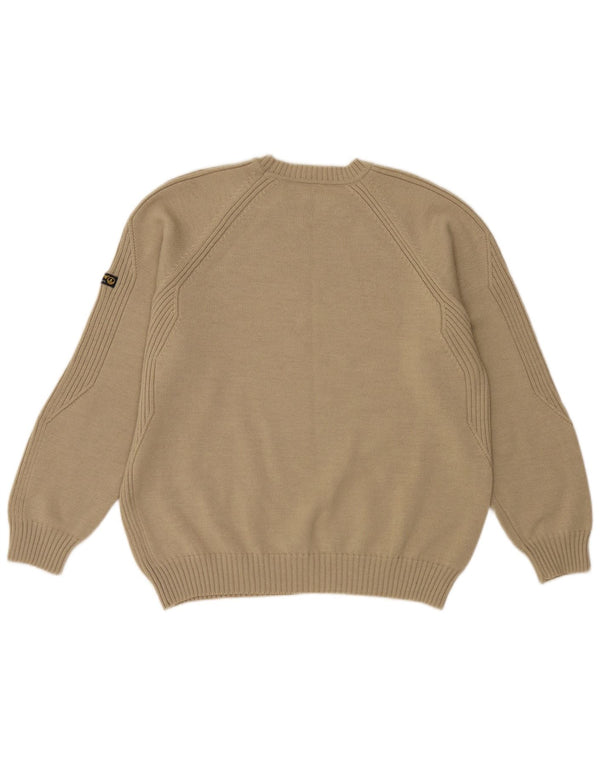 Navigare Herre sweater med rund hals XL Beige