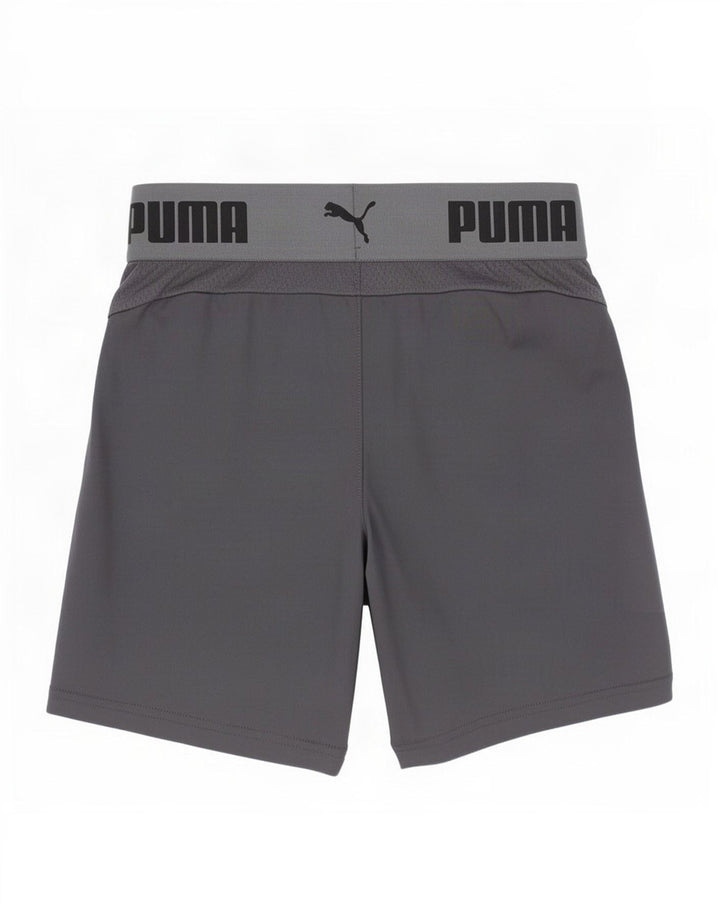 Puma drenge grafiske sportsshorts 9-10 år grå polyester
