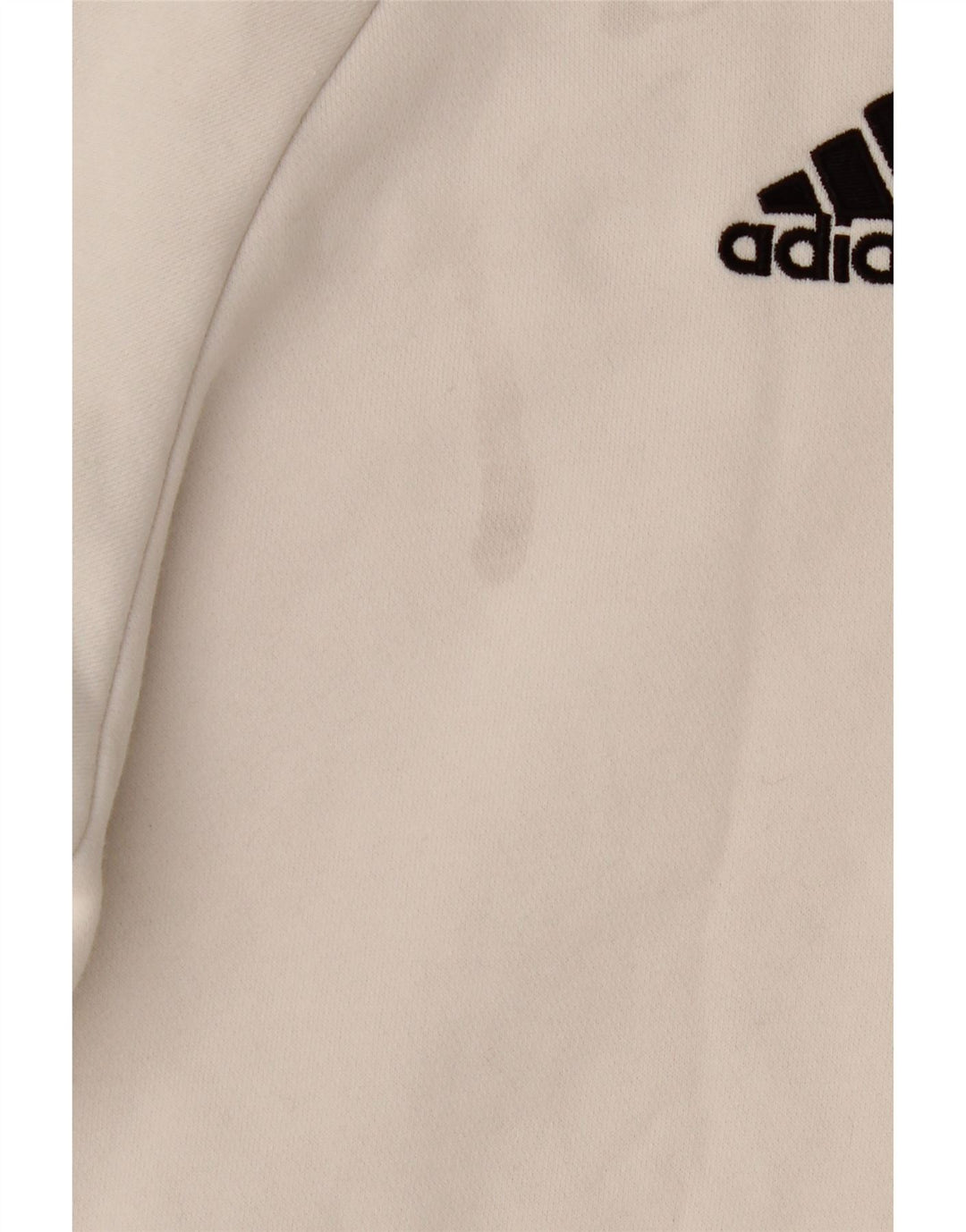 ADIDAS Mens Hoodie Jumper XL White Cotton Vintage Adidas and Second-Hand Adidas from Messina Hembry 
