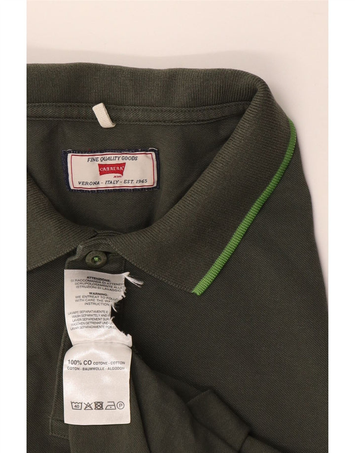 Carrera Polo Shirt til mænd XL Grøn Bomuld