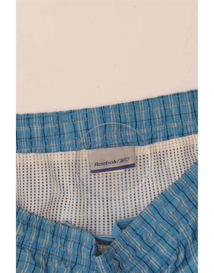 Reebok Badeshorts til mænd store blå ternet
