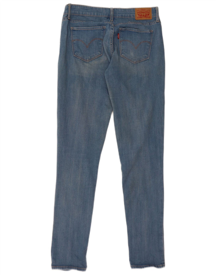 Levi's Dame 711 Skinny Jeans W27 L30 Blå