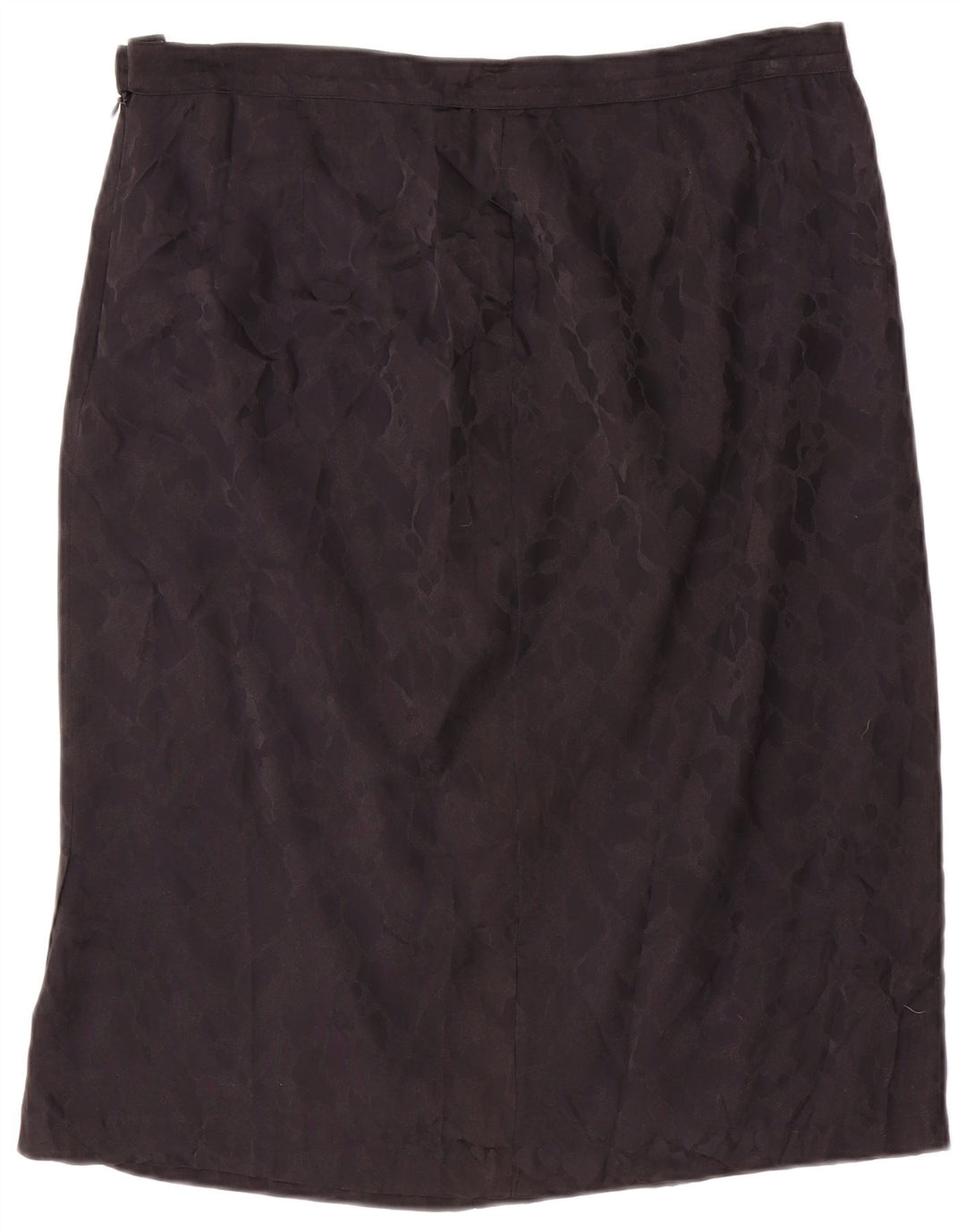 Vintage lige nederdel til kvinder IT 46 Large W34 Black Silk