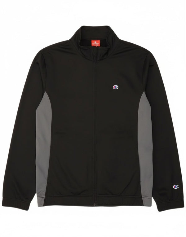 Champion Træningsdragt til mænd Topjakke XL Sort Colourblock Polyester