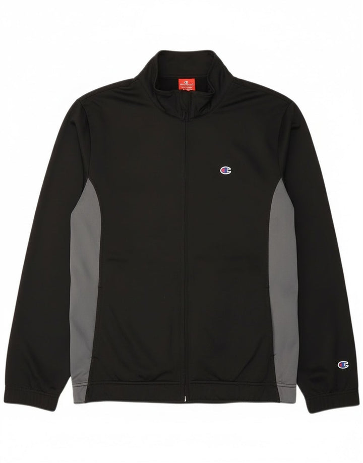 Champion Træningsdragt til mænd Topjakke XL Sort Colourblock Polyester