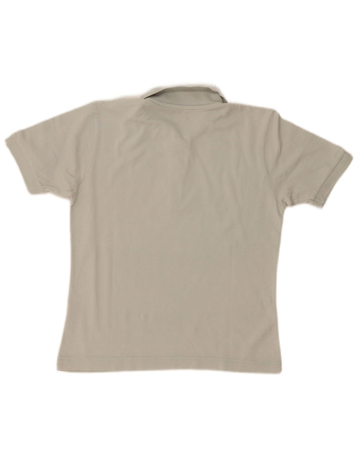 Kappa Dame Polo Shirt UK 14 Medium Grey Bomuld