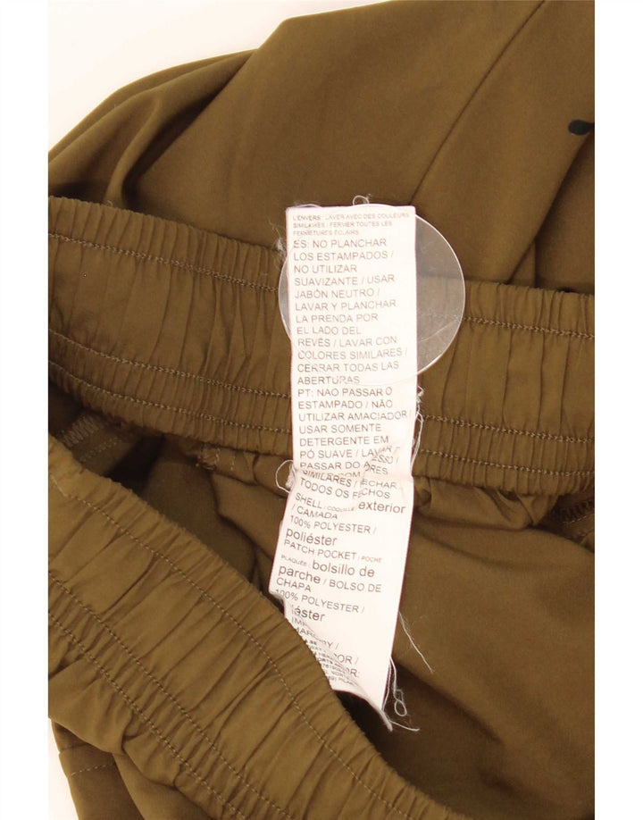 Puma Dame Cargo Træningsdragt Bukser Joggers UK 8 Small Khaki Polyester