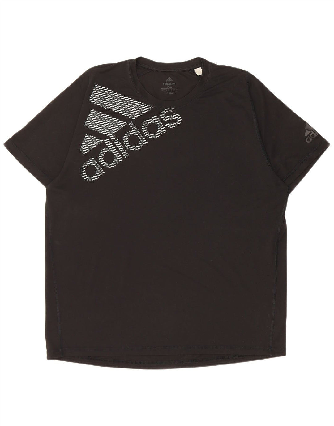Adidas Herre Climalite Graphic T-Shirt Top XL Sort Polyester