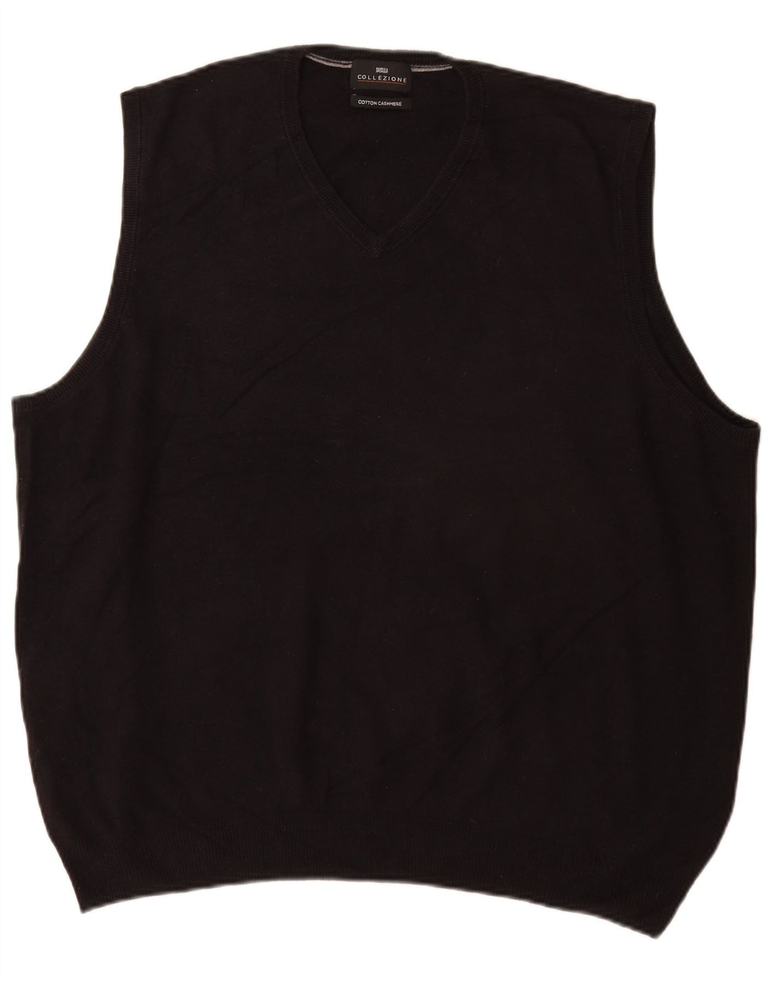Marks & Spencer Herrevest Tank Top XL Sort Bomuld