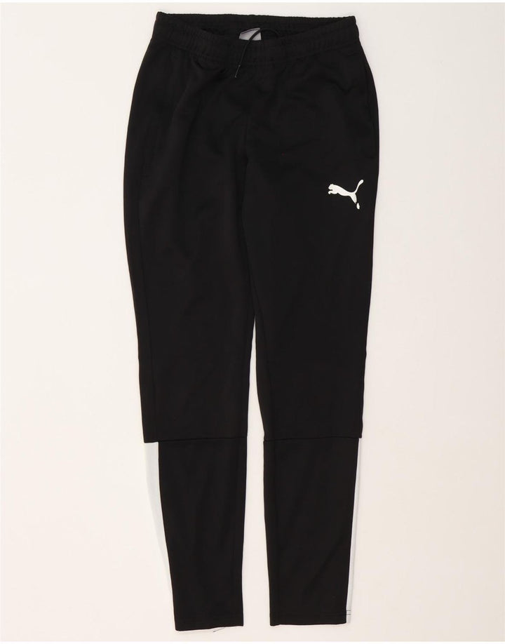 Puma Træningsdragtsbukser til mænd Small Black Colourblock Polyester