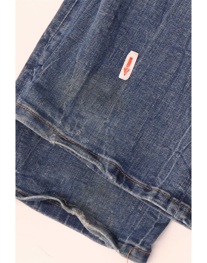 Zara Dame Flared Jeans EU 36 XS W26 L34 Blå