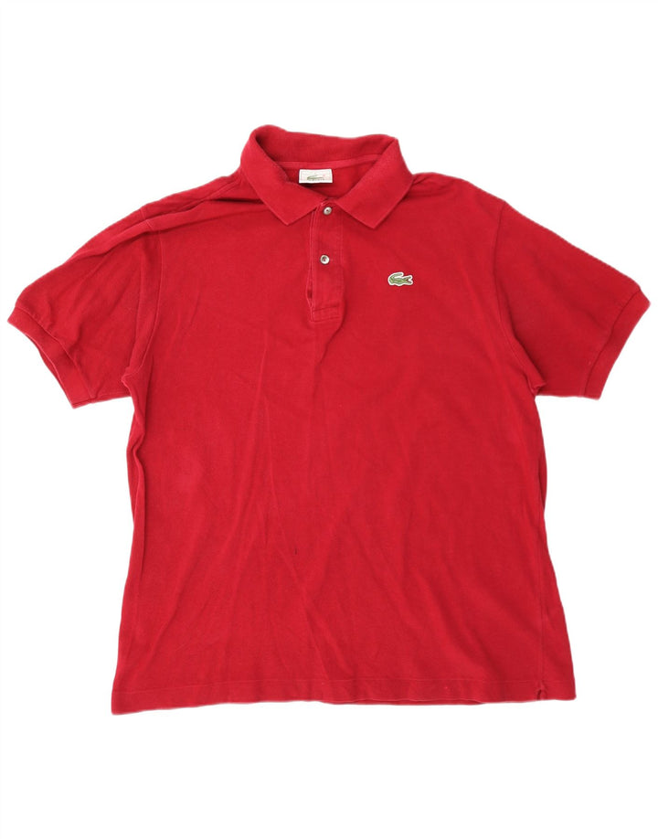 Lacoste herre poloskjorte str. 5 Large Bourgogne bomuld