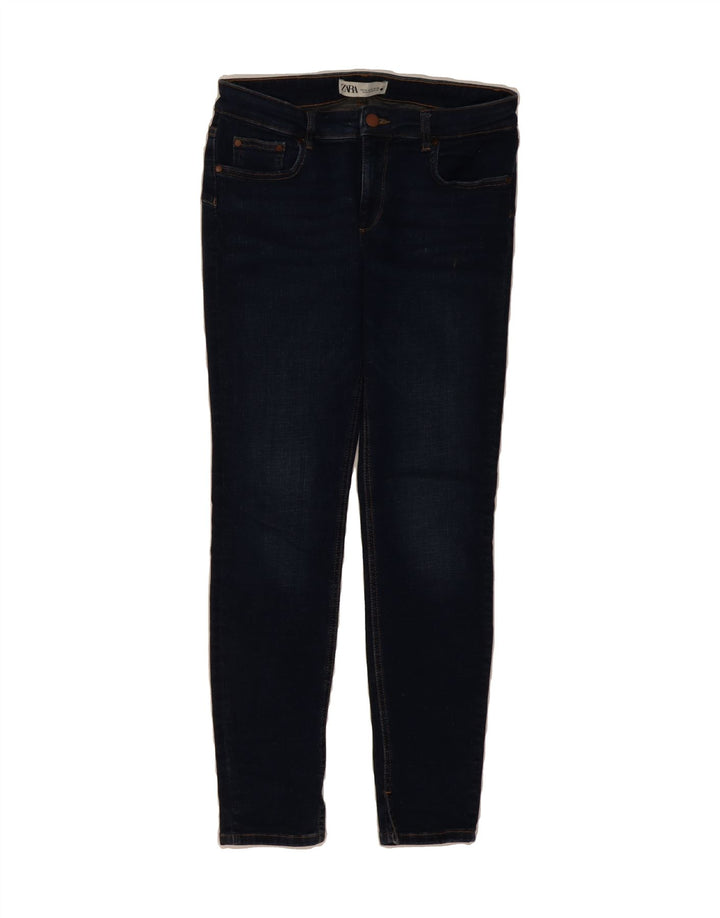 ZARA Womens Skinny Jeans EU 40 Medium W30 L28 Navy Blue Vintage Zara and Second-Hand Zara from Messina Hembry 