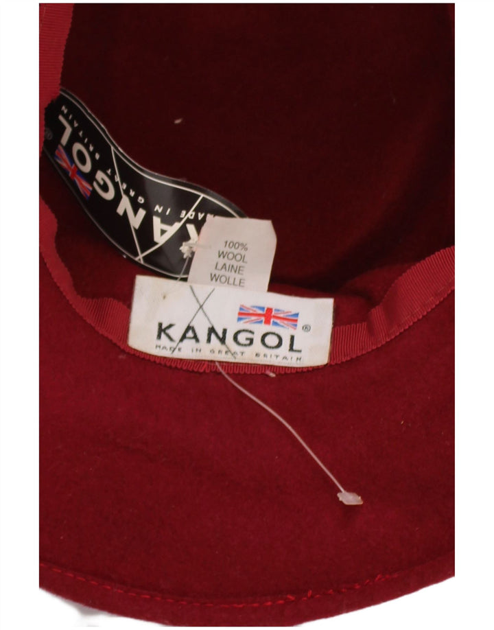 Kangol Dame Bucket Hat Lille Rød Uld