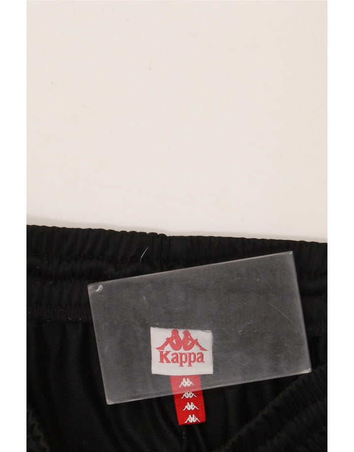 Kappa Herre grafiske sportsshorts Small Black Colourblock Polyester