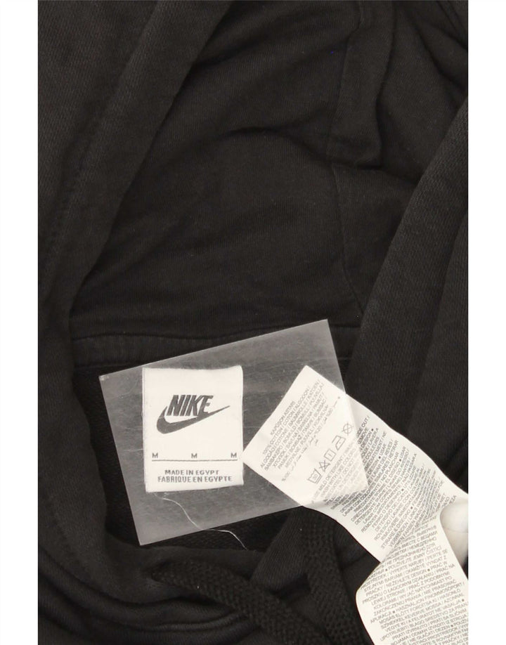 Nike grafisk hættetrøje til mænd mellem sort bomuld