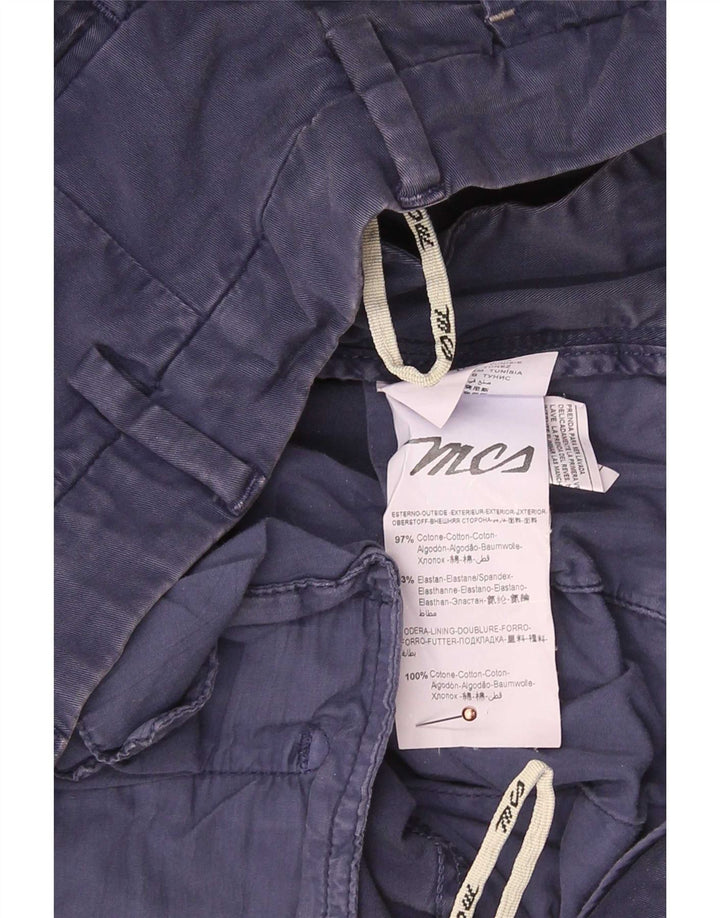 Marlboro Classics Herre Chinobukser EU 48 Medium W32 L34 Marineblå