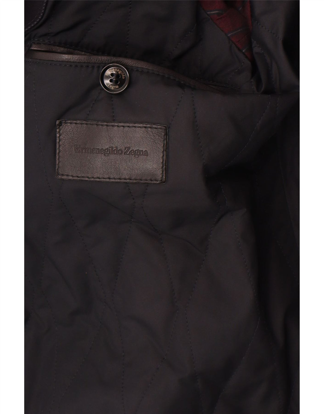 Ermenegildo Zegna Herre 2 Button Blazer Jacket IT 48 Medium Navy Blue Classi