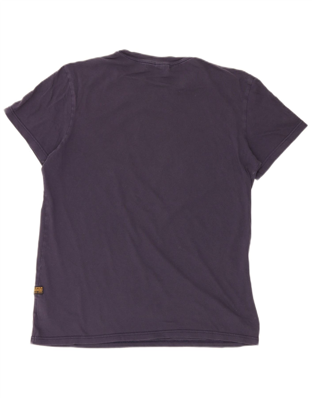 G-Star Herre grafisk T-shirt Top Stor marineblå bomuld