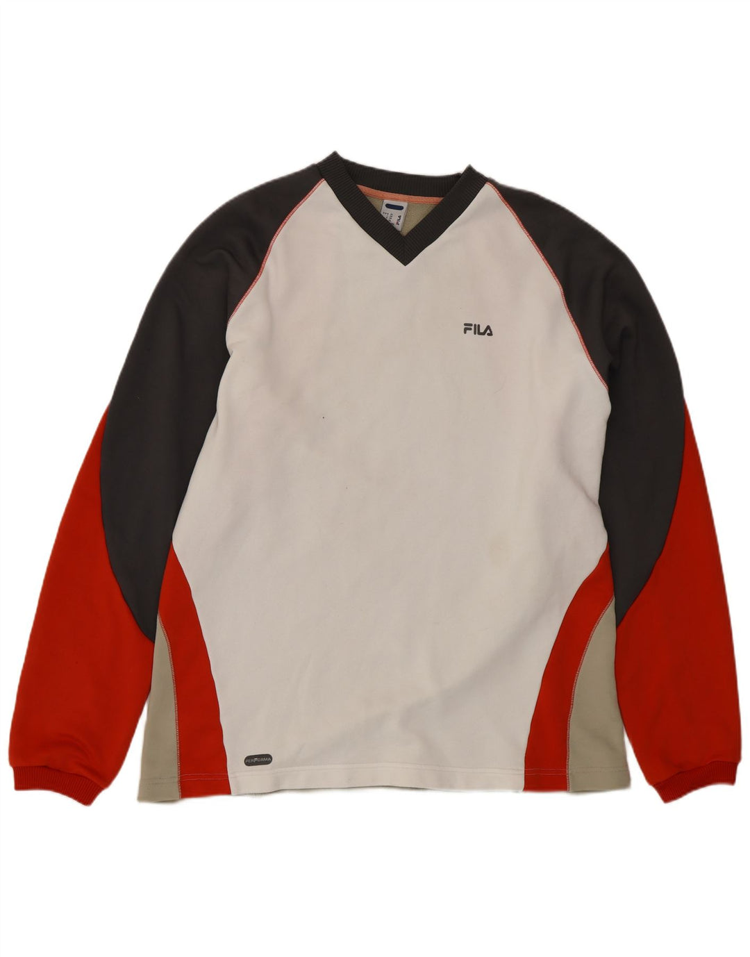 FILA Sweatshirt til mænd XL Multifarvet Colourblock Polyester