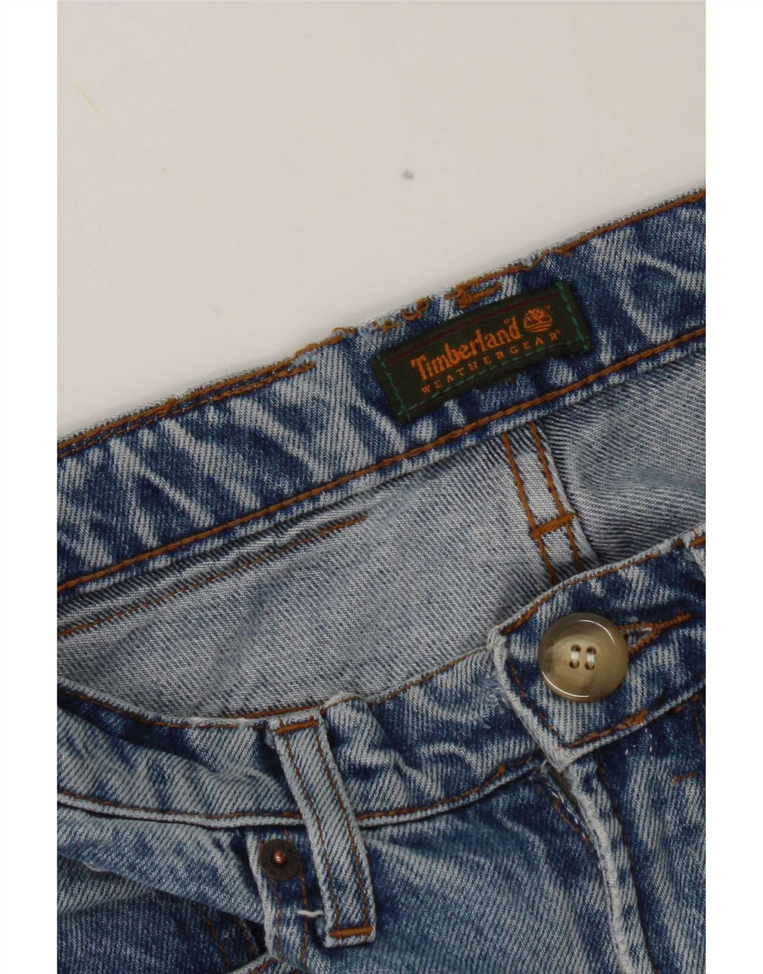 Timberland Lige Jeans til kvinder W26 L29 Blå