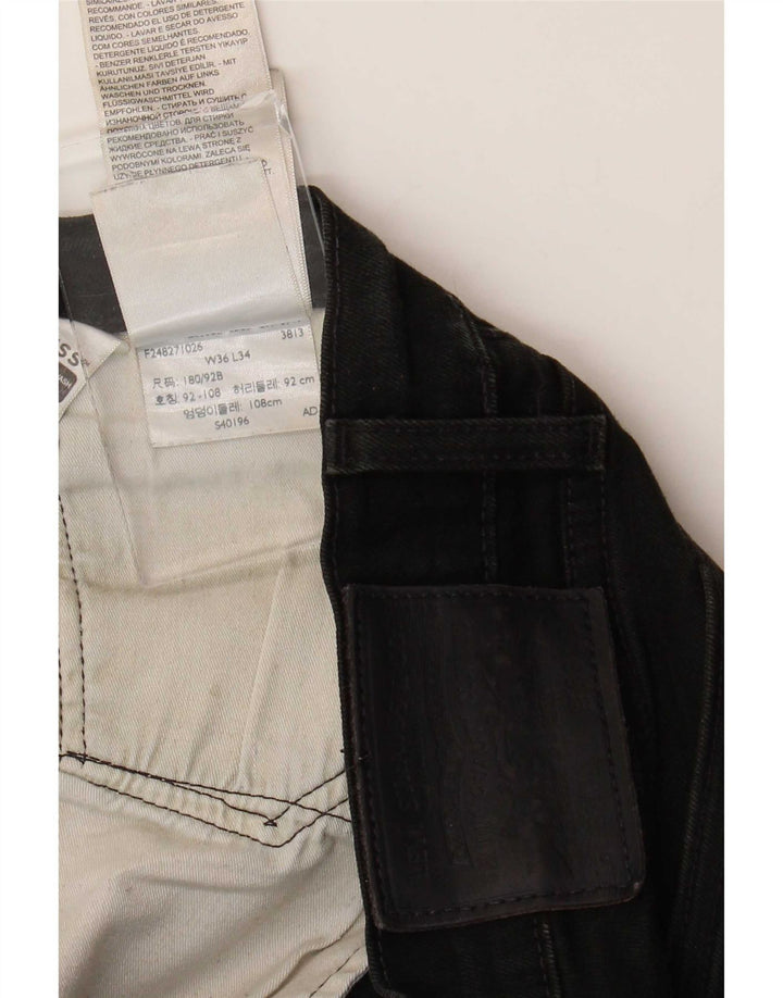Levi's Bootcut jeans til mænd W36 L34 sort bomuld