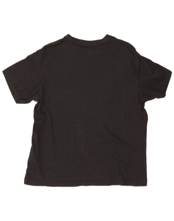 Nike T-shirt top til mænd XL sort bomuld